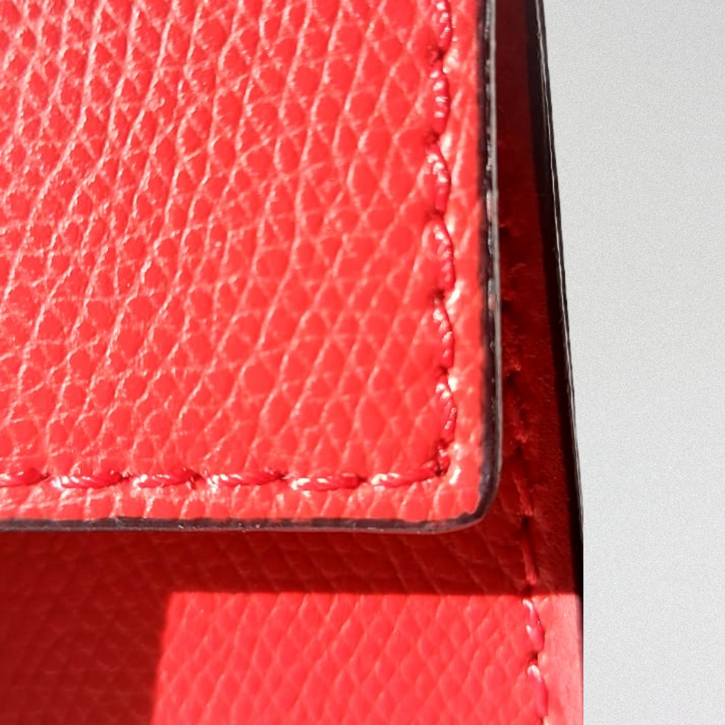 Bella Mini Tote – Rojo Coral Intenso