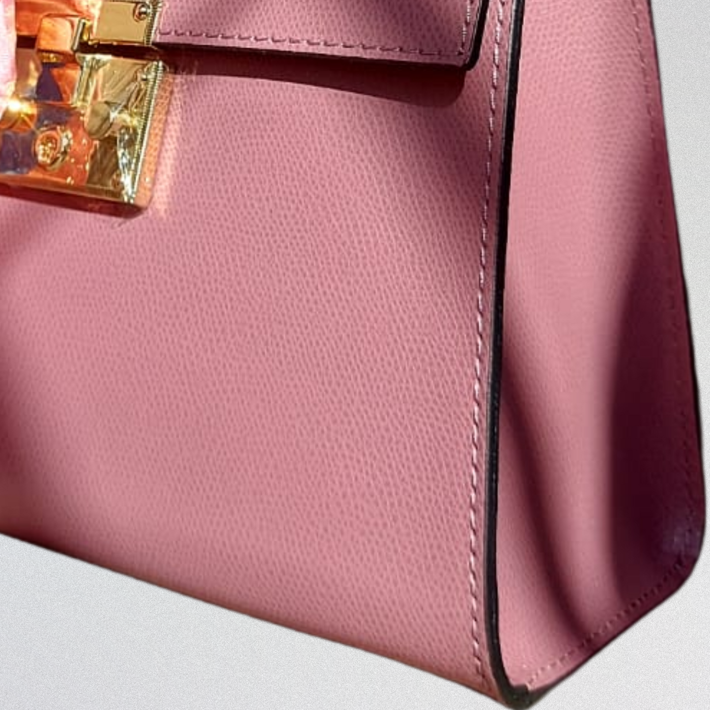 Bella Mini Tote Cuero – Terracota Rosé