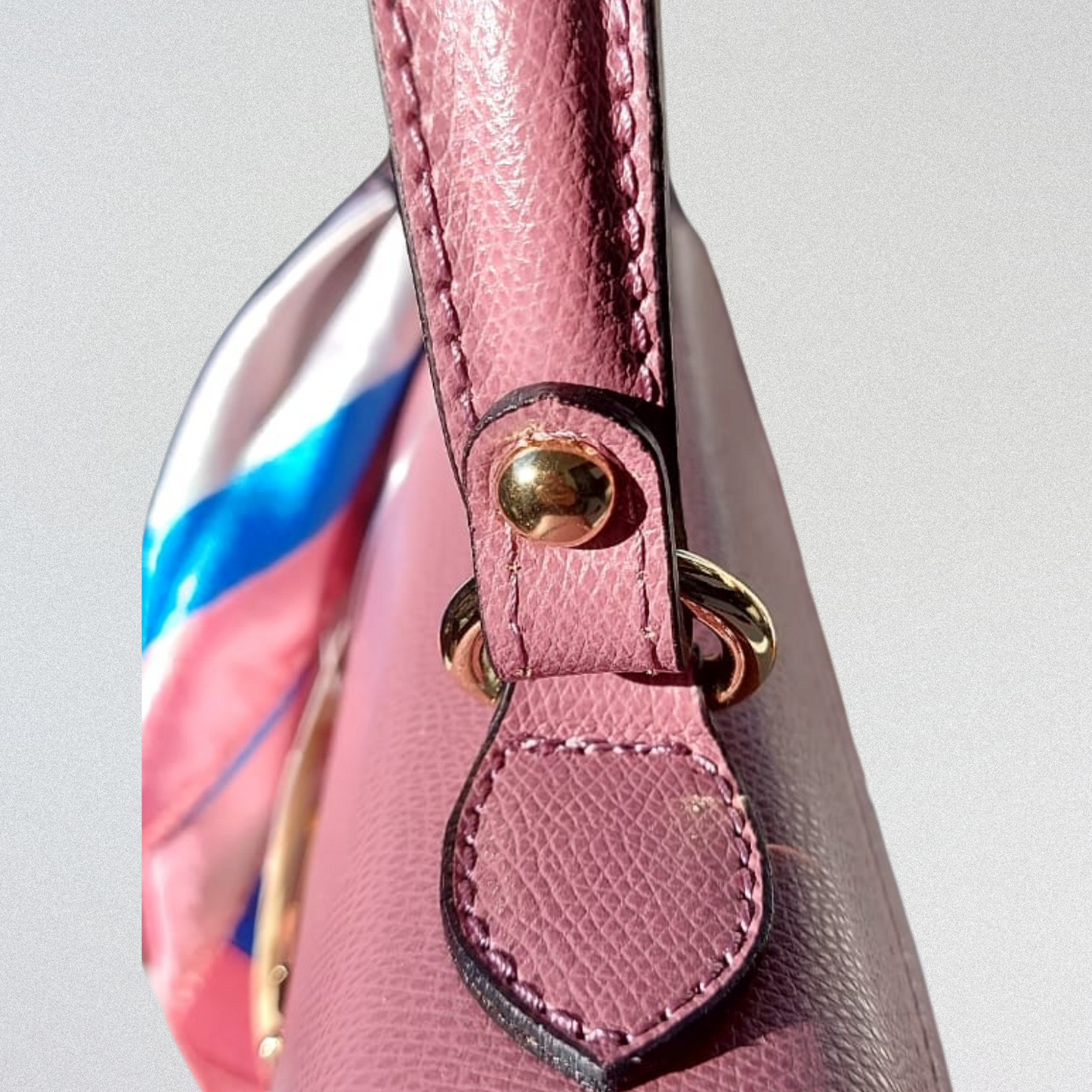 Bella Mini Tote Cuero – Terracota Rosé
