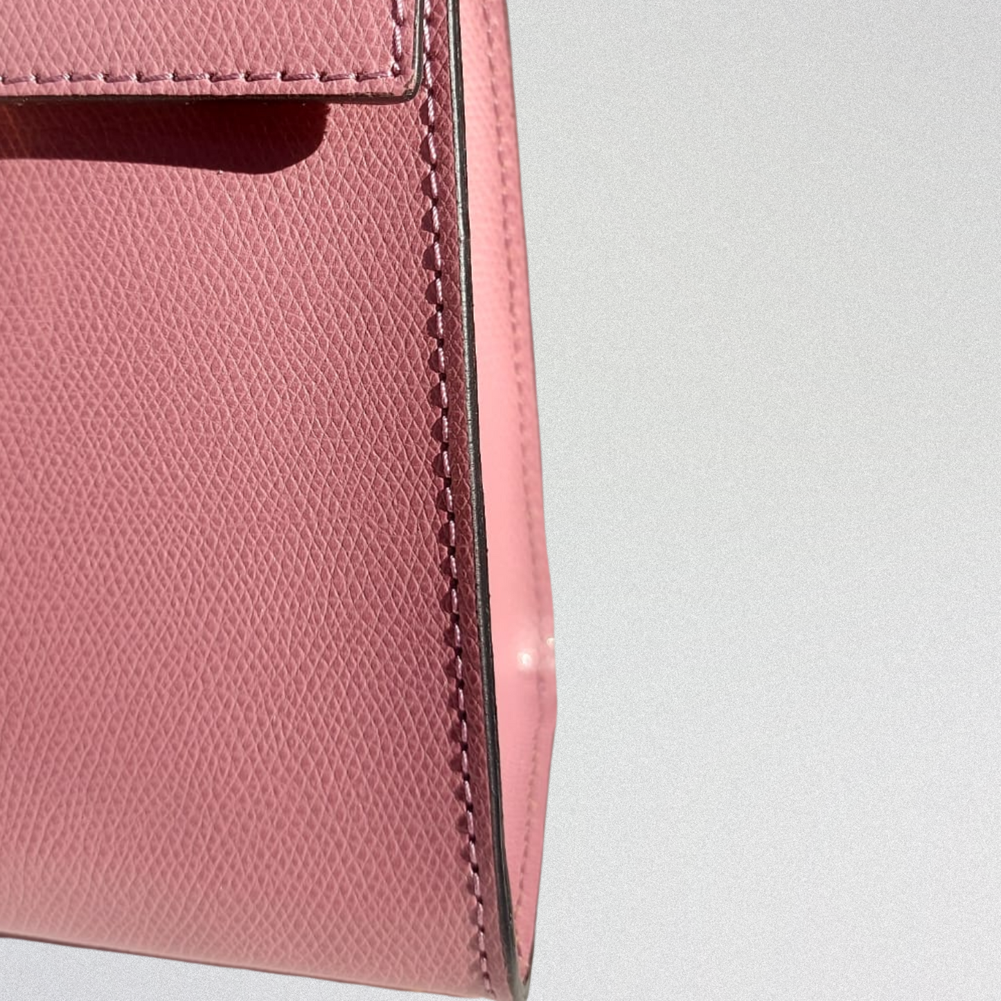 Bella Mini Tote Cuero – Terracota Rosé